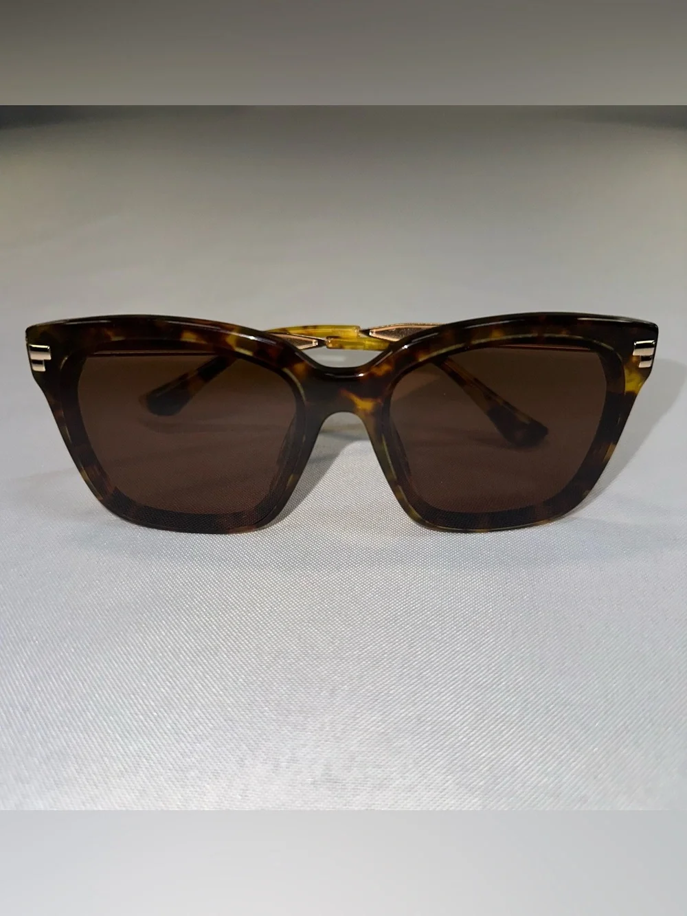 DIFF Bell IV Amber Tortoise Shell Brown Lenses Oversized